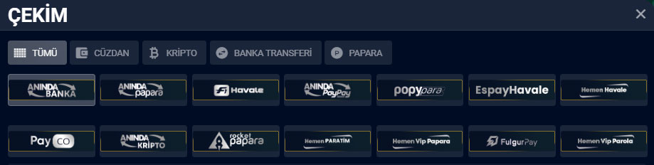İbizabet Para Çekme