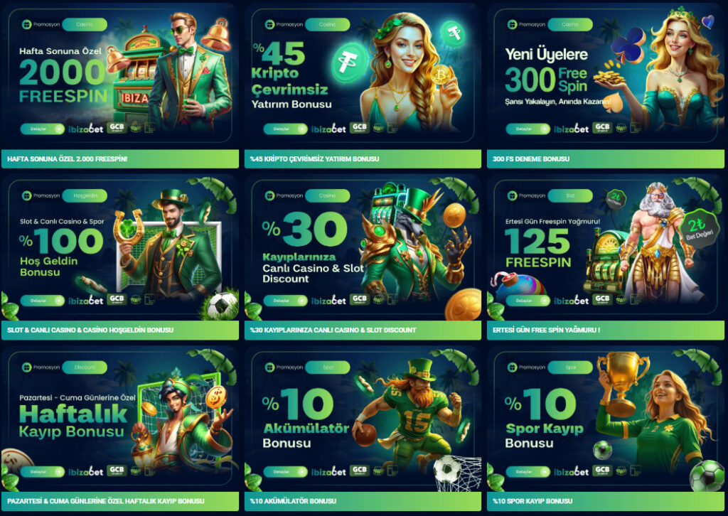 İbizabet Bonusları