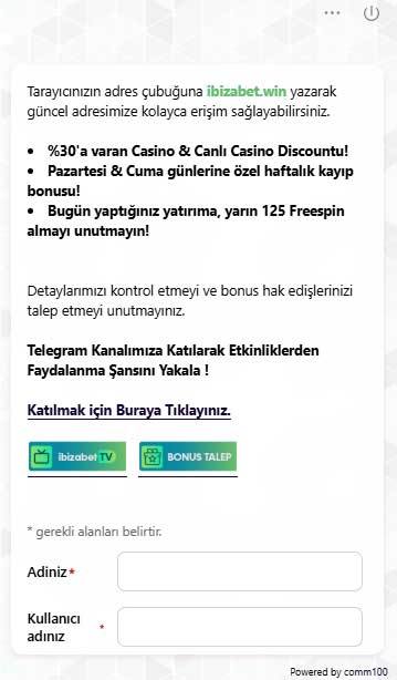 İbizabet Canlı Destek